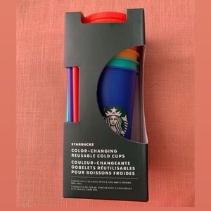 Starbucks color changing cups